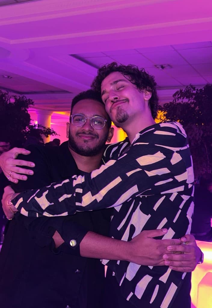 Momento com Cristian Figueredo no lançamento