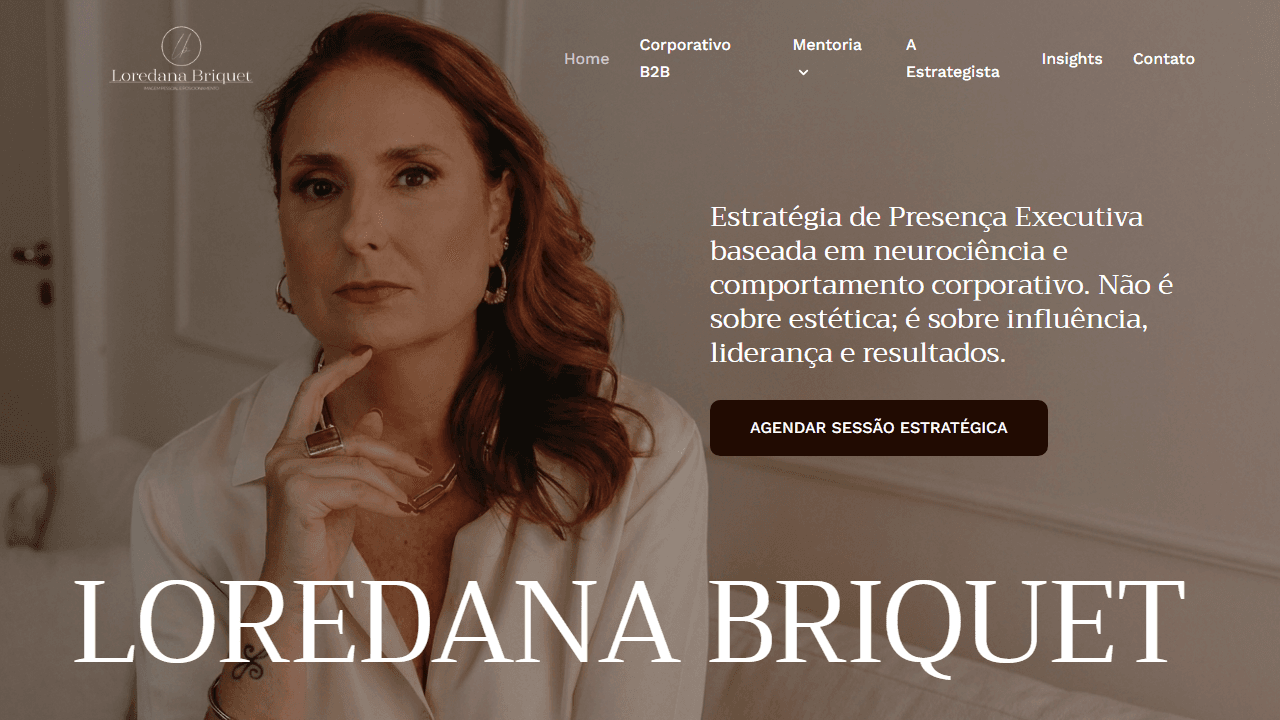 Referência visual — Loredana Briquet