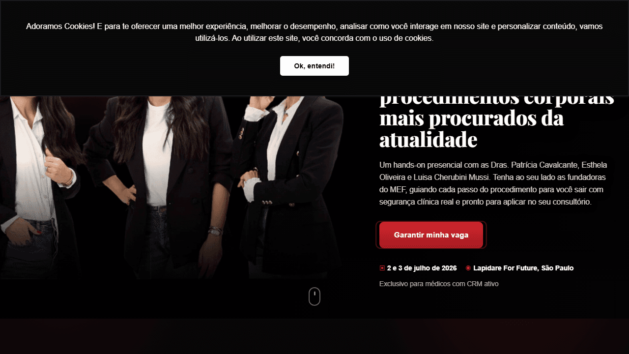 Referência visual — MEF Quickstart